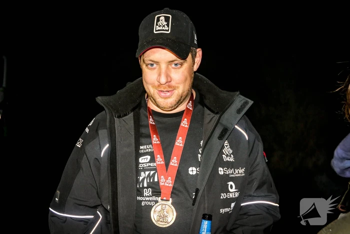 Jeffrey Otten thuis onthaald na Dakar rally