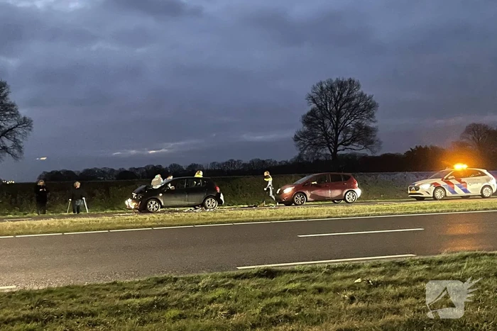 ongeval rijssensestraat - n350 r 12,9 wierden