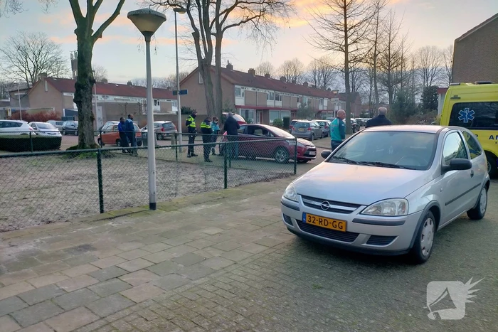 Botsing tussen twee auto's