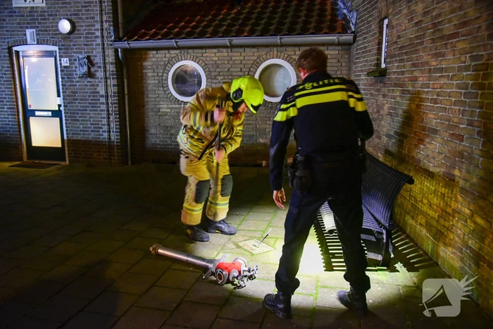 Schoorsteenbrand in woning