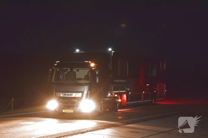 Politie doet groot onderzoek op terrein