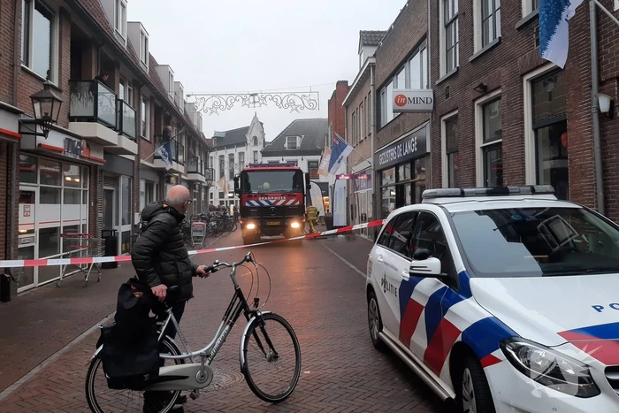Hulpdiensten ingezet voor brand in centrum