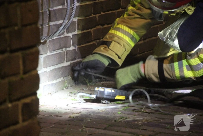 Brandweer doet onderzoek naar vreemde lucht