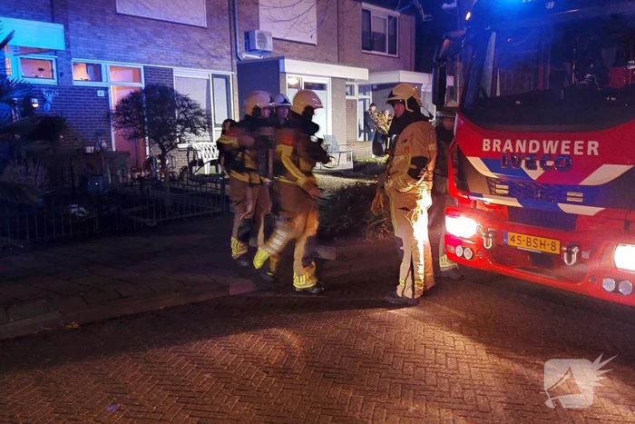 Woning geventileerd na brand