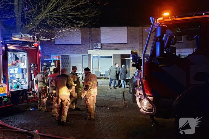 Woning geventileerd na brand