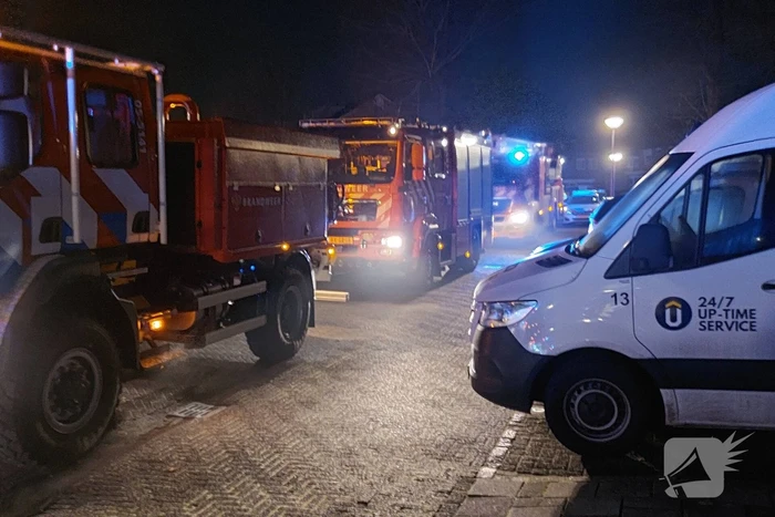 Woning geventileerd na brand