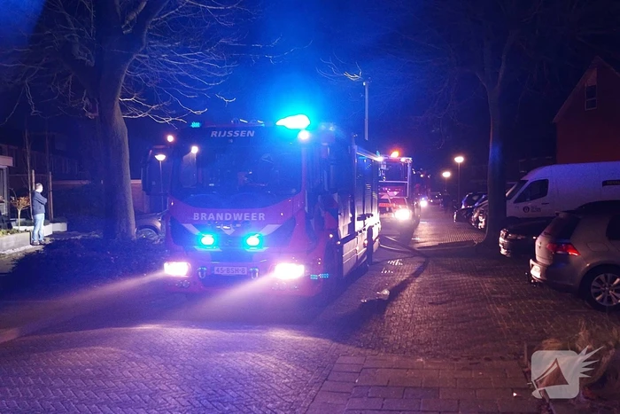 Woning geventileerd na brand