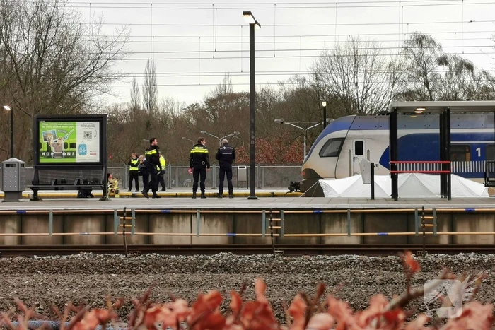 Trein botst met persoon bij NS-station