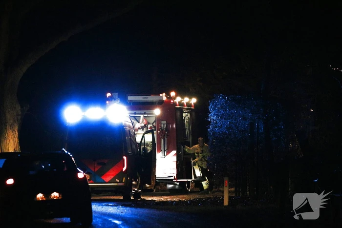 Persoon naar ziekenhuis na brand in woning