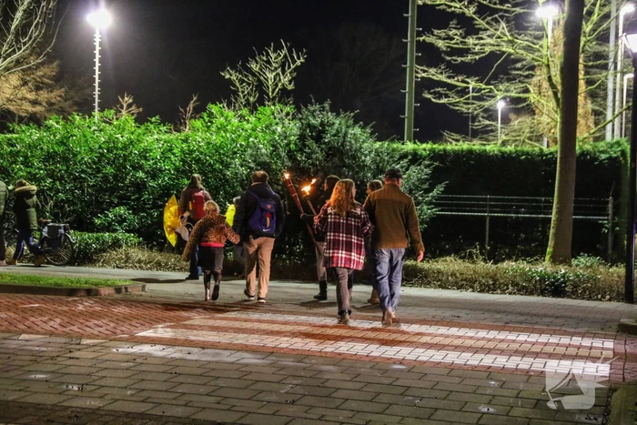 Stille lichtjes tocht door dorp
