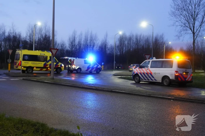 Scooterrijder ernstig gewond op fietspad