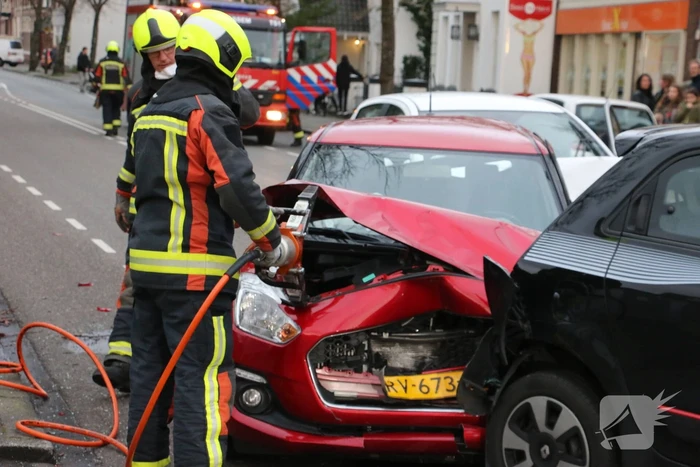 Flinke schade na kettingbotsing