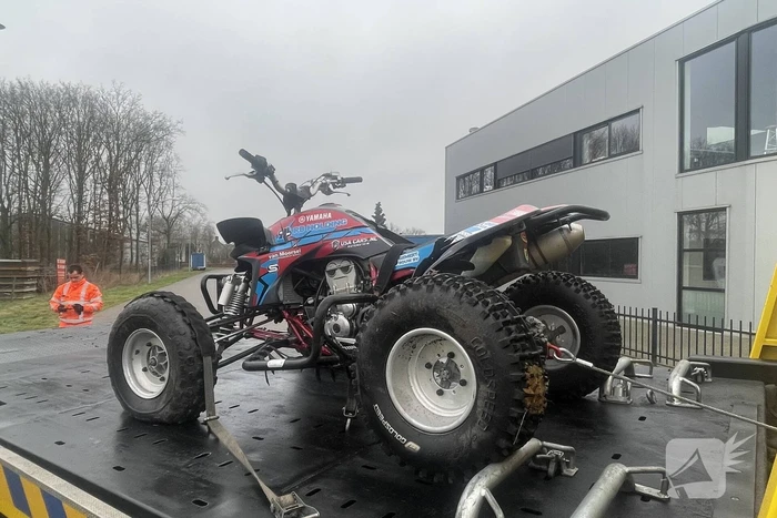 Twee personen gewond na ongeval met quad