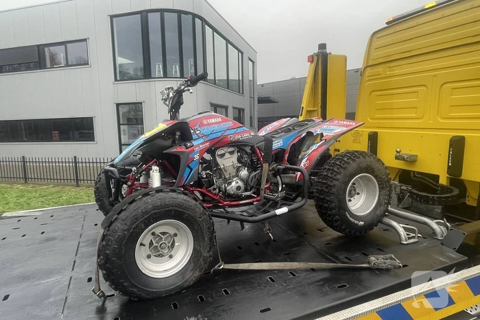 Twee personen gewond na ongeval met quad