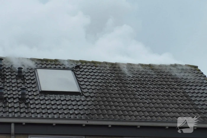 Uitslaande brand in woning