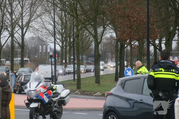 Twee voertuigen betrokken bij aanrijding