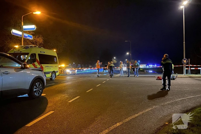 Politie zet kruispunt af door ernstig ongeval