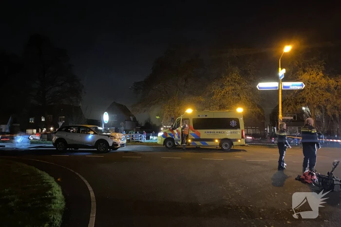 Politie zet kruispunt af door ernstig ongeval