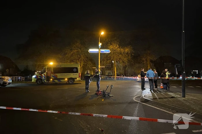 Politie zet kruispunt af door ernstig ongeval