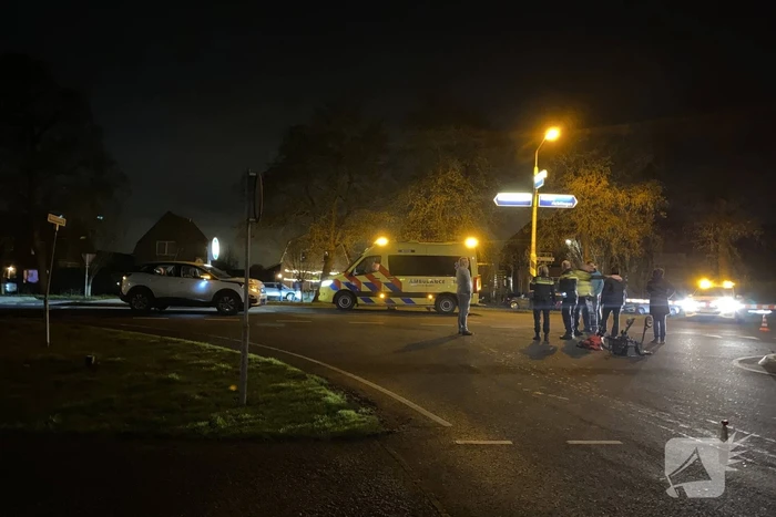 Politie zet kruispunt af door ernstig ongeval