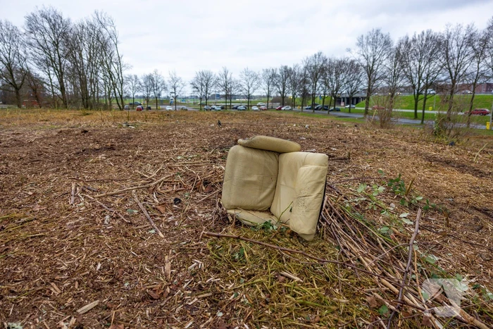 Kaalslag in beruchte bosgebied carpoolplaats Bunschoten
