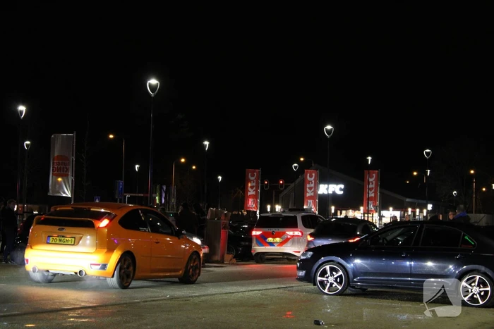 Car-meeting zorgt voor aandacht politie