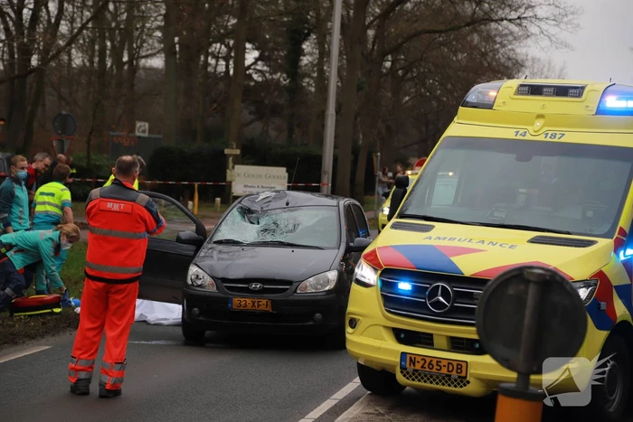Fietser overleden na ernstig ongeval