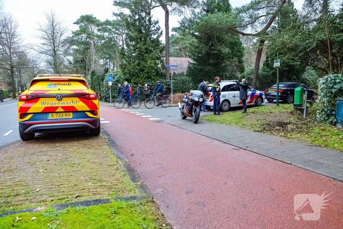 Aanrijding tussen motor en auto