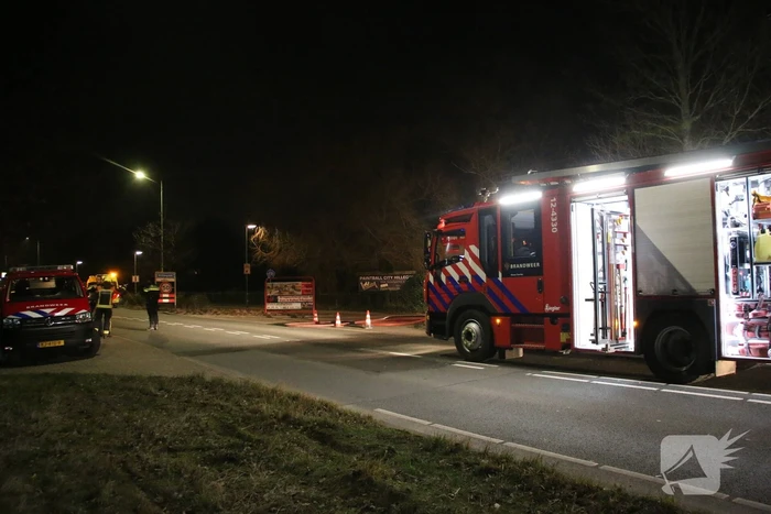 Grote uitslaande brand in bedrijfspand