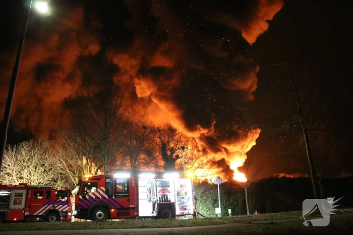 brand leidsestraat - n208 hillegom