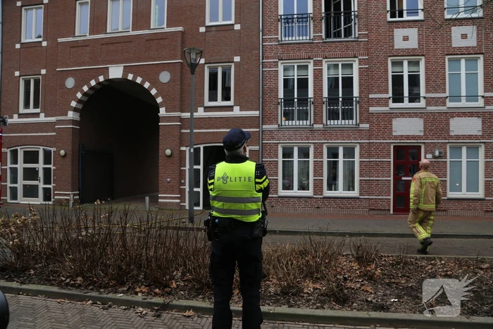 Brand op derde verdieping van appartementencomplex