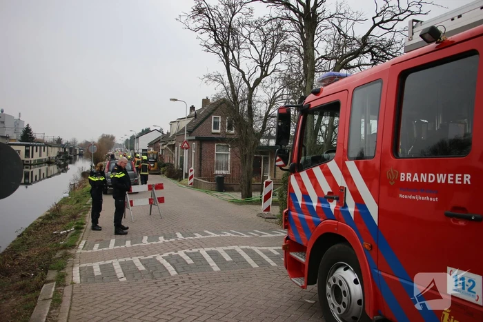 Gasleiding geraakt bij graafwerkzaamheden