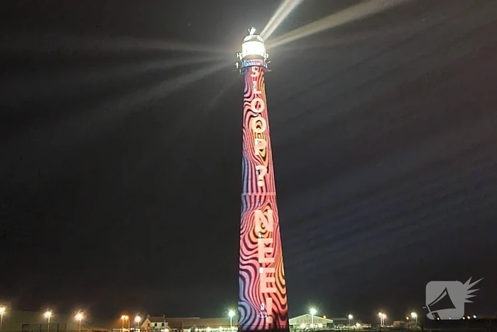 Vuurtoren geprojecteerd als actie tegen sloop