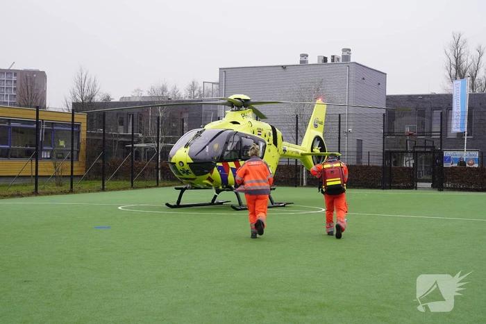 Traumahelikopter landt voor incident bij Gouwestein