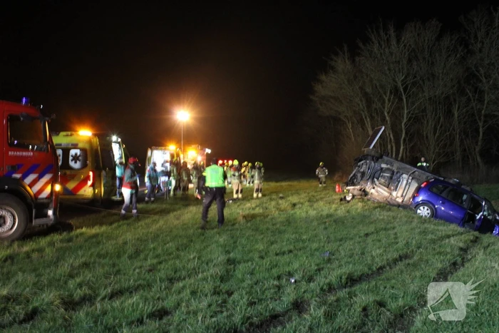 Meerdere gewonden bij ongeval