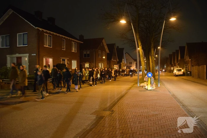 Fakkeltocht tegen coronamaatregelen