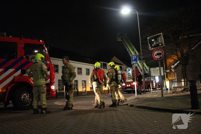 Uitslaande brand in restaurant