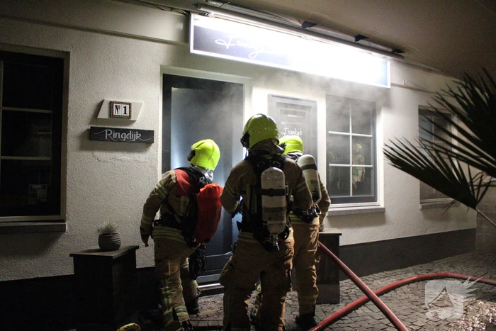 Uitslaande brand in restaurant