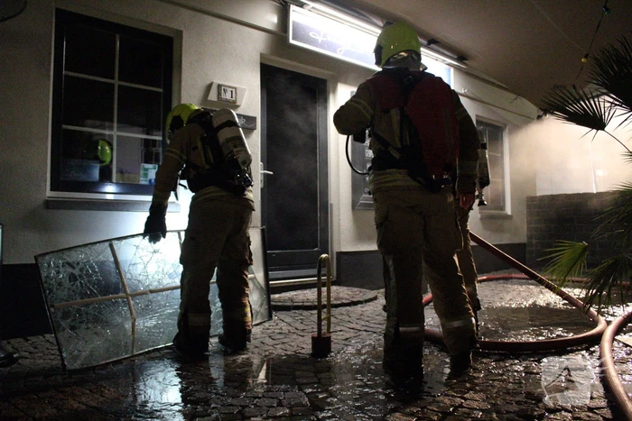 Uitslaande brand in restaurant