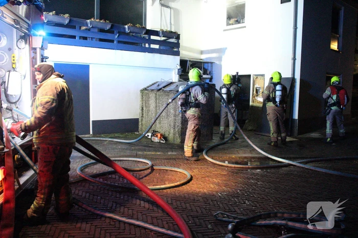 Uitslaande brand in restaurant
