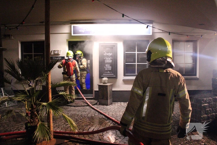 Uitslaande brand in restaurant