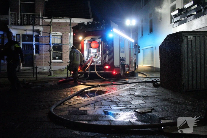 Uitslaande brand in restaurant