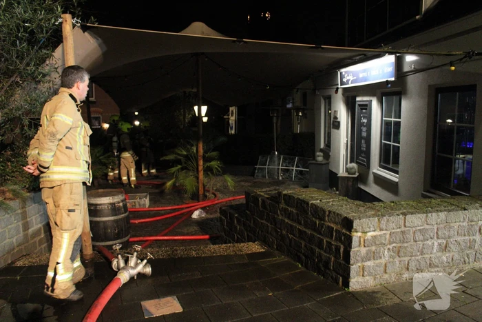 Uitslaande brand in restaurant
