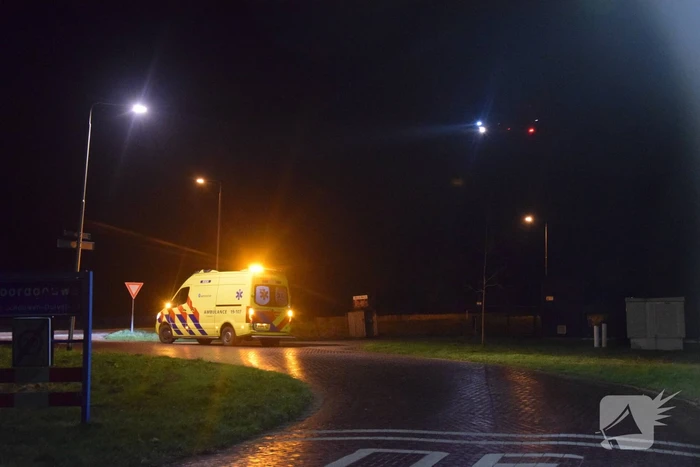 Nachtelijke inzet traumahelikopter