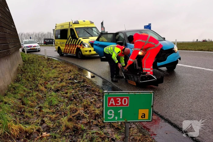 ongeval rijksweg a30 ede