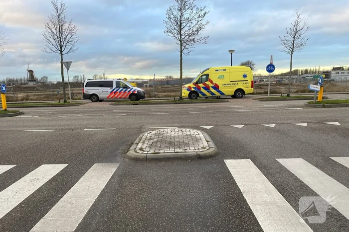 Scootmobieler gewond naar ziekenhuis
