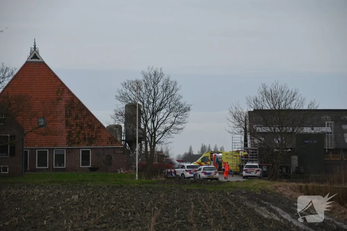 Traumateam ingezet bij val van hoogte