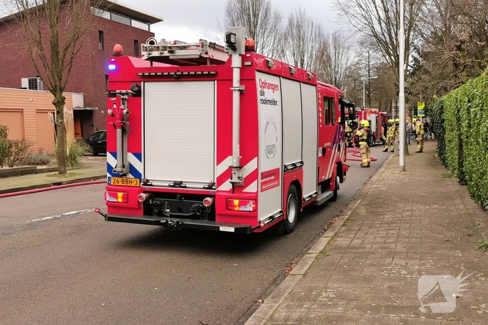 Explosiegevaar na brand in woning