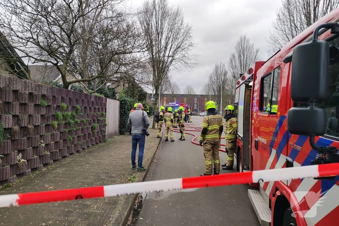 Explosiegevaar na brand in woning