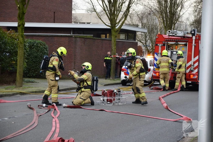 Explosiegevaar na brand in woning